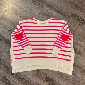 Mersea Amour Heart On Your Sleeve Sweater